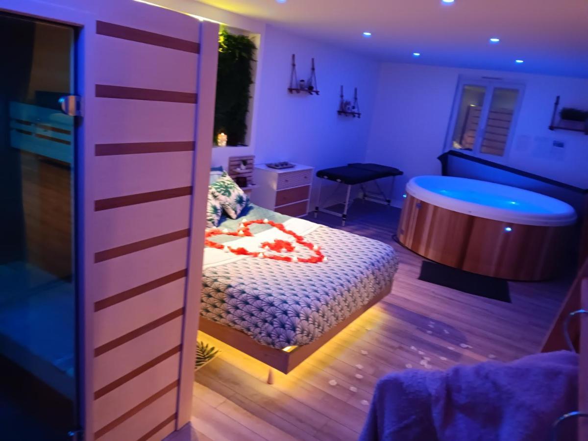 Hotel Gite Et Spa Au Secret Du Bonheur Pouilly-sur-Serre Esterno foto